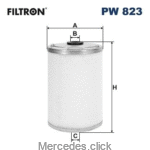 Filtr paliwa PW823 MG089