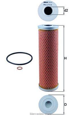 Filtr oleju 1201800009
