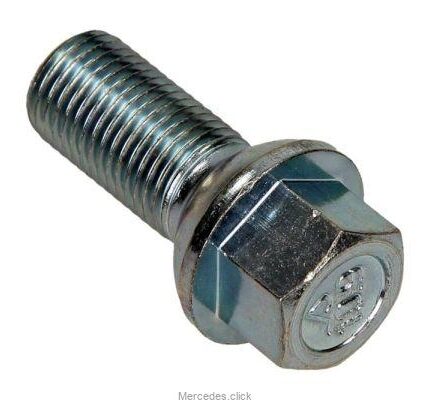 Śruba felgi DB211 stal+alu 26mm część wpuszczana /14mm 2114010370 MaxGear