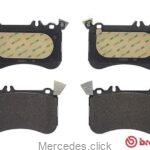 Klocki hamulcowe przednie DB171/176/156 0004204100/0004207800/0074201220/0084203220