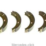 Szczęki h-ca ręcznego Sprinter 408-412 Brembo bez sprężynek