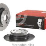 Tarcza hamulcowa tylna DB211 2114230712 0004231012 Brembo