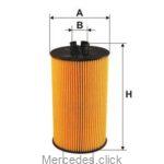 Filtr oleju OE651/1 0001801609  Filtron