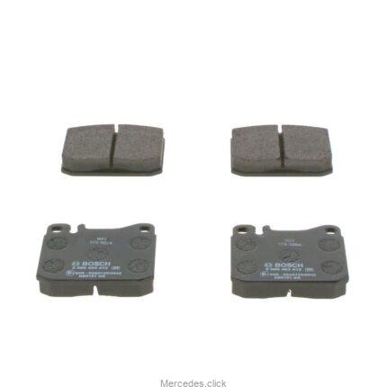 Klocki hamulcowe przednie DB123 17,5mm WVA20341