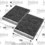 Filtr kabinowy 2218300018/2218300718 -2szt
