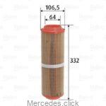 Filtr powietrza  Vaneo 6680940004,6680940304 Valeo