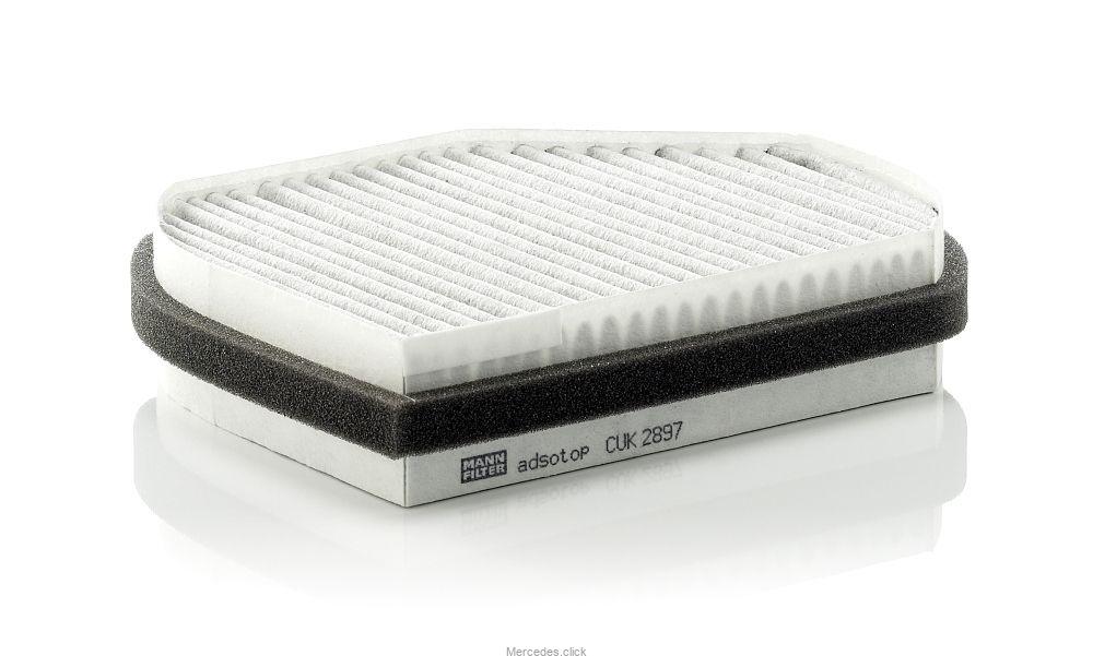 a5b01f52f04c87e02ec5e23b02ba5e70014e321c Filtr kabinowy MANN CUK2897 2108300818