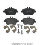 Klocki hamulcowe tył DB117/242/246  0074209420/0024202320/0084202320 106x18x59