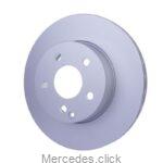 Tarcza hamulcowa przednia DB204 2044210012/0004211912
