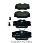 Klocki hamulcowe przednie DB124 20941 Hella-Pagid
