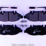 Klocki hamulcowe przednie Vito/Viano BM639 po2003 0014210910/0004216110/0064204320