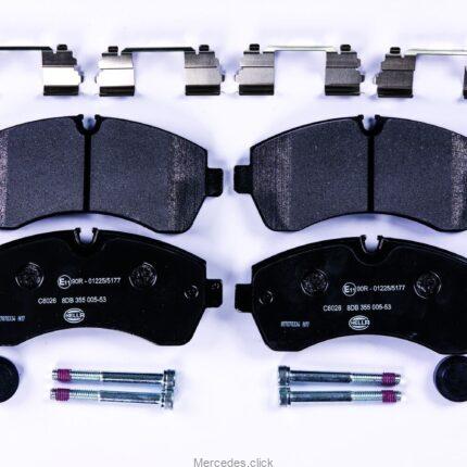 Klocki hamulcowe przednie Sprinter BM906 BLIŻŃAKI WVA 29200 9104219700 9104219000