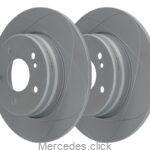 Tarcza hamulcowa tył DB208,210,CLK320 97- 2104230612 /2104231012 ATE