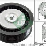 Rolka napinacza paska-rowkowana OM642 91,5mm