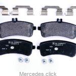 Klocki hamulcowe tył DB222 AMG 0004203700/0064209020/0064206920/0084200720