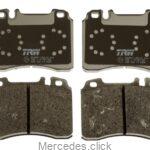 Klocki hamulcowe przednie DB124 280-500E 0024201520 WVA21153 grubość 17,5mm GDB962