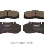 Klocki hamulcowe przód/tył DB609-811 WVA29835  0044204820/0034204420
