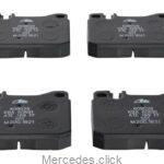 Klocki hamulcowe przednie DB123 17,5mm WVA20341