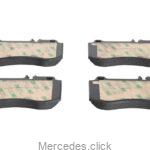 Klocki hamulcowe przednie DB212/218 WVA24976 0074206320 0074206420 0004208204