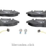 Klocki hamulcowe przednie Vito/Viano BM639 po2003 0014210910/0004216110/0064204320  ATE