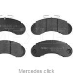 Klocki hamulcowe przednie MB100 WVA21573 Meyle