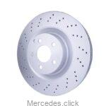 Tarcza hamulcowa przednia DB221 2214211112/2214210012