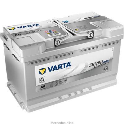 Akumulator 12V80AH/800A L- 315x175x190 Silver Dynamic AGM