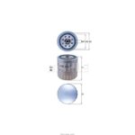 Filtr paliwa PP841 OM601/603