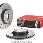 Tarcza hamulcowa przednia DB212 0004213012