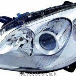 Reflektor A-klass W169/ B-klasa W245 H7/W5w/PY21W bez silniczka regulacji L