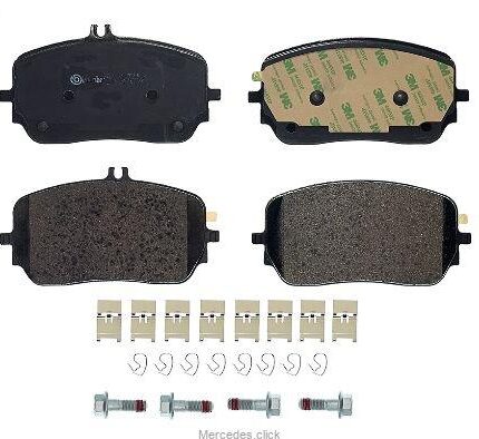 Klocki hamulcowe przednie GLE W167 0004206803 0004201003 0004201606