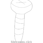 Śruba 000000000815 4,8x16 mm