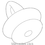 Spinka listwy 0009918098