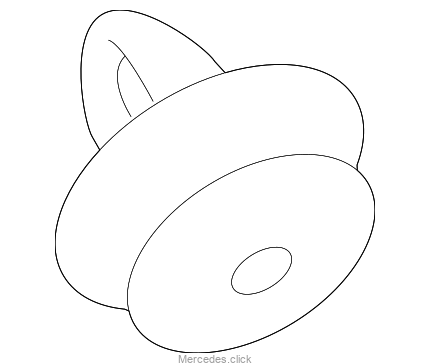 Spinka listwy 0009918098