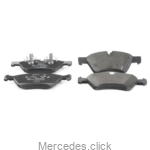 Klocki hamulcowe przednie GL/R WDB164/251 1644200820/1644201820/0004209704 OE