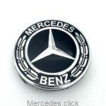 Kołpak felgi Mercedes -czarny 75mm -rozmiar standard do felg oryginalnych Mercedesa A2224002100 kolor 9040