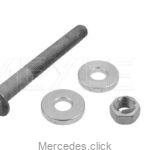 Śruba wahacza przedniego W204/212 napęd tył + 4-matic do wahaczy z otworami okrągłymi w tulejach ( M14x1,5x120Meyle
