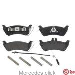 Klocki hamulcowe tył ML po2001 1634200520 Brembo WVA23190