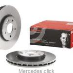 Tarcza hamulcowa przednia DB203/210 2034210512/2104212212 Brembo
