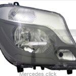 Reflektor Sprinter WDB906 P 2013-2018 9068202461 9068205701 TYC