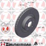 Tarcza hamulcowa przód DB221 2214211112/2214210012 ZIMMERMANN S-KLASA (W221) 05-> przód /350x32/