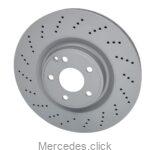 Tarcza hamulcowa przednia DB218 344mm ATE