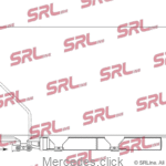Chłodnica klimatyzacji DB203 2035002154 SRLine lutowana – wykonana w całości z aluminium