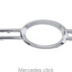 Klokkerholm 2118851174 – chromowana osłona lampy przeciwmgłowej Mercedes‑Benz E‑Klasa W211