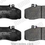 Klocki hamulcowe Jurid 2983509560 Mercedes 9054200020