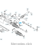Oring 0239979148 przewodu stalowego przekładni kierowniczej W168/210/220