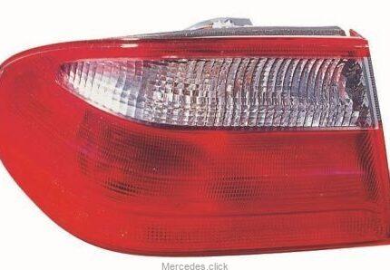 Lampa tył DB210 P w błotniku bez oprawek żarówek 2108203464 Depo