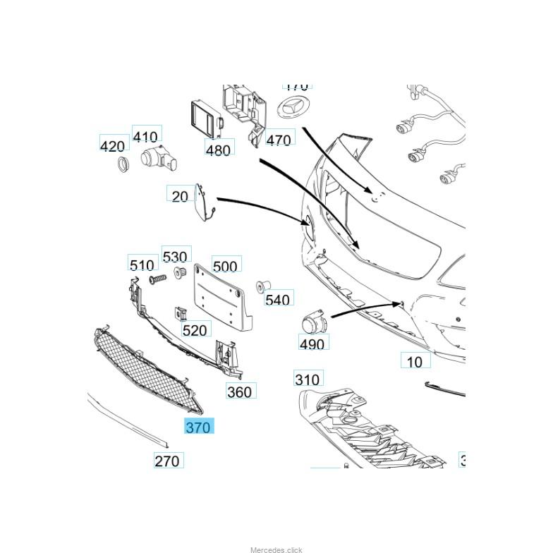 1178850022 Atrapa zderzka 1178850022