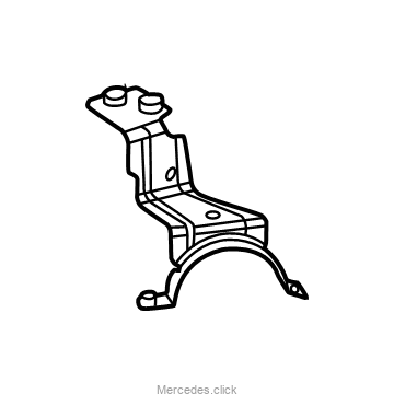 2975017201 Uchwyt pompy obiegu płynu chłodnicy 2975017201