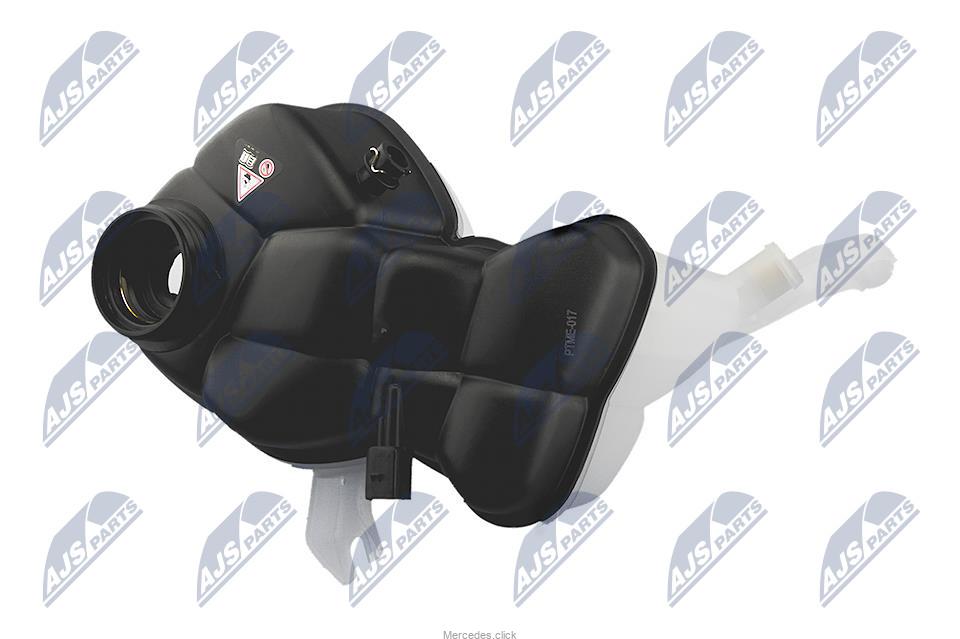 czw-me-017_1-wm Zbiornik wyrównawczy płynu chłodnicy DB221 wersja na jeden przewód nadmiarowy CZW-ME-017